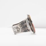 Vintage Navajo Petrified Wood Cuff