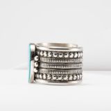 Mike Bird-Romero Morenci Turquoise Cuff
