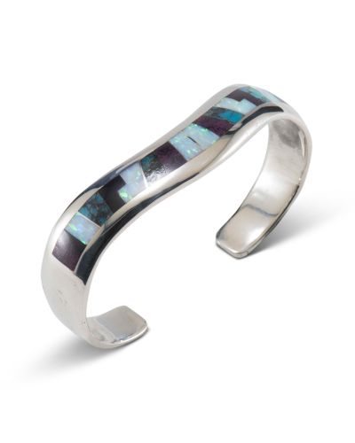 Supersmith Inc Shalako Collection Inlay Cuff