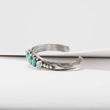 Fritson Toledo Five Stone Turquoise Cuff