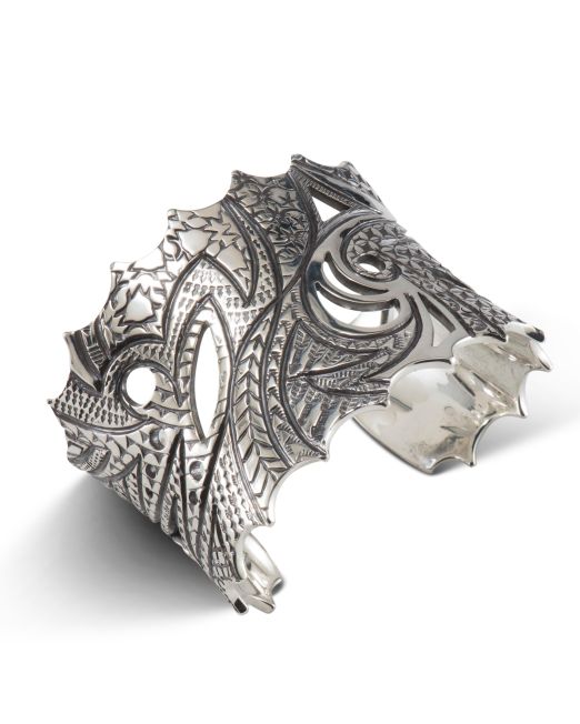 Jared Chavez “Expanse” Sterling Silver Cuff