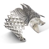 Jared Chavez “Static” Sterling Silver Cuff