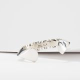 Isaiah Ortiz Hand Cut Sterling Silver Cuff