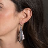 Jared Chavez Silhouette Collection Silver Earrings