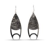 Jared Chavez Silhouette Collection Silver Earrings