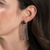 Jared Chavez Hand Lathed Sterling Silver Earrings