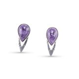 Jared Chavez Charoite Earrings