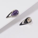 Jared Chavez Charoite Earrings