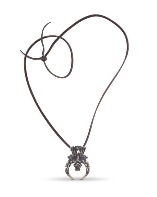 Jennifer Curtis Stamped Sterling Silver Naja Necklace