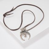 Jennifer Curtis Stamped Sterling Silver Naja Necklace