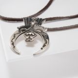 Jennifer Curtis Stamped Sterling Silver Naja Necklace