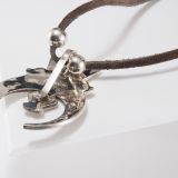 Jennifer Curtis Stamped Sterling Silver Naja Necklace