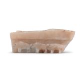 Jorge Lovato Three Buffalo Miniature Alabaster Carving