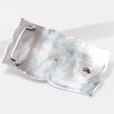 Kenneth Begay Turquoise and Stamped Silver Buckle