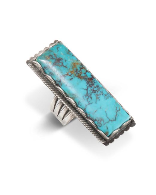 Mike Bird-Romero Natural Turquoise Ring