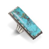 Mike Bird-Romero Natural Turquoise Ring