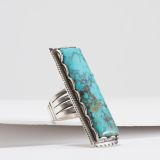 Mike Bird-Romero Natural Turquoise Ring