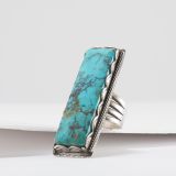 Mike Bird-Romero Natural Turquoise Ring