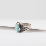 Vintage Navajo Turquoise Ring Circa 1920s