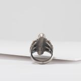 Fritson Toledo Three Stone Turquoise Ring