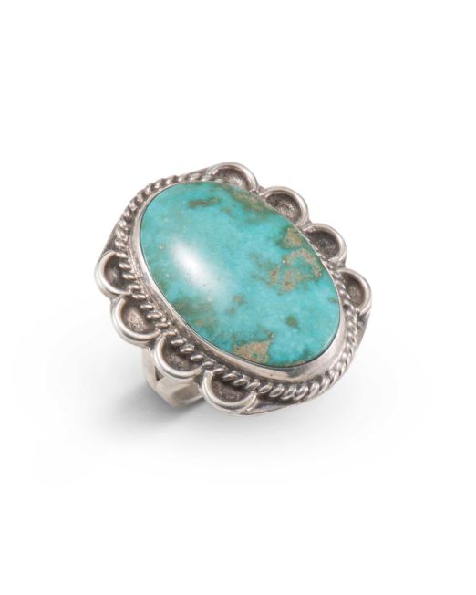 Vintage Navajo Turquoise Ring