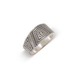 Elgin Tom Sterling Silver Maze Ring