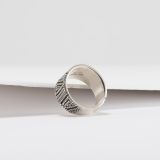 Elgin Tom Sterling Silver Maze Ring