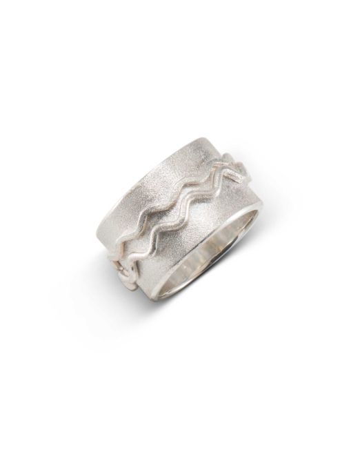 Richard Chavez Cast Sterling Silver Ring