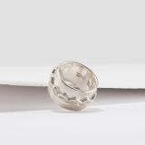 Richard Chavez Cast Sterling Silver Ring