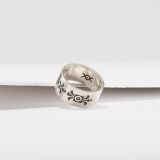 Norbert Peshlakai Sterling Silver Ring