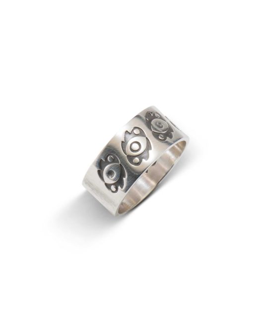 Norbert Peshlakai Sterling Silver Ring