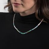 Supersmith Inc Sonoran Gold Collection Link Inlay Necklace