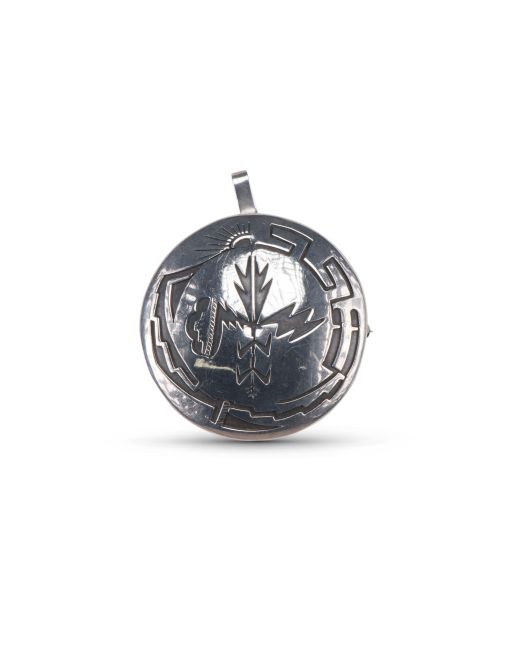 Vidal Aragon Silver Pin/Pendant