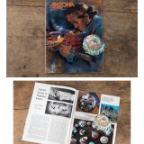 Vintage Pueblo Spiny Oyster Shell Pin Featured in Arizona Highways Magazine
