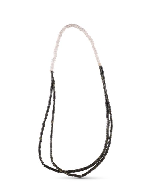 Vintage Pueblo Two Strand Serpentine Necklace