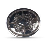 Jennifer Curtis Stamped Sterling Silver Belt Buckle