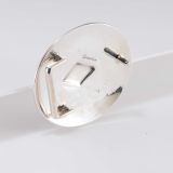 Jennifer Curtis Stamped Sterling Silver Belt Buckle