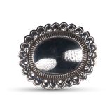 Cippy Crazyhorse Sterling Silver Belt Buckle
