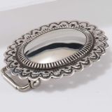 Cippy Crazyhorse Sterling Silver Belt Buckle