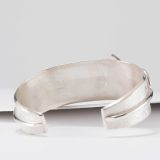 Carol Krena Red Mountain Turquoise and Sterling Silver Cuff