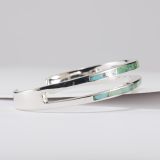 Supersmith Inc Sonoran Gold Collection Double Row Inlay Cuff