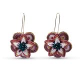 Arla Lucia Cosmic Crown Beaded Earrings