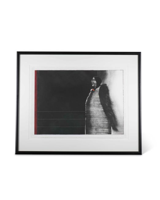 Fritz Scholder Lithograph "Bird Indian", 1973