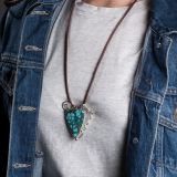 Carol Krena Burnham Turquoise Necklace