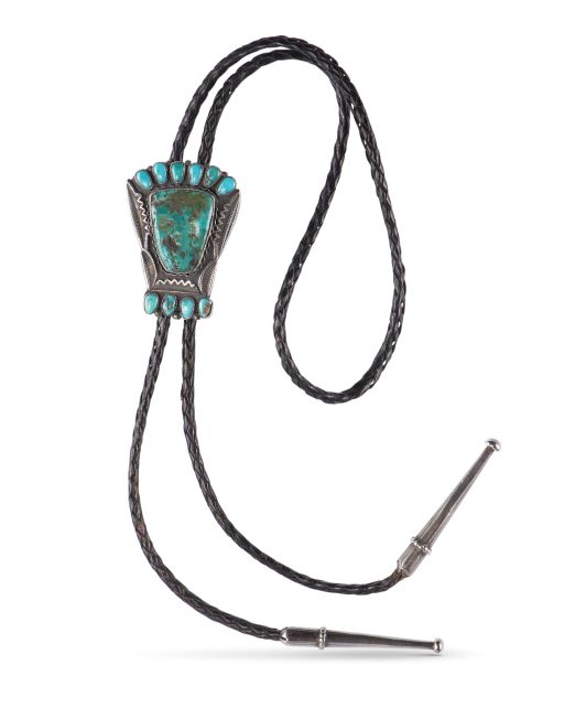Vintage Navajo Turquoise Bolo
