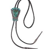 Vintage Navajo Turquoise Bolo
