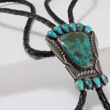 Vintage Navajo Turquoise Bolo