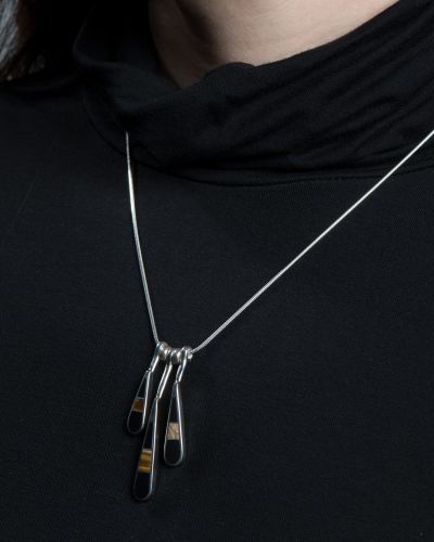 Supersmith Inc Native Earth Collection Triple Pendant Necklace