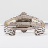 Vintage Navajo Petrified Wood Cuff
