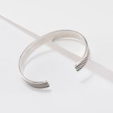 Stamped Sterling Silver Cuff
